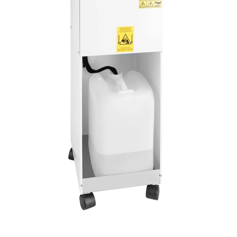 EOLO Spazzola a Vapore AV01 SP RA V5 Professionale Ricarica Automatica Pistola a Vapore Generatore di Vapore Stiro Verticale Caldaia in Rame Risparmio Energetico Anticalcare Garanzia 5 Anni A++