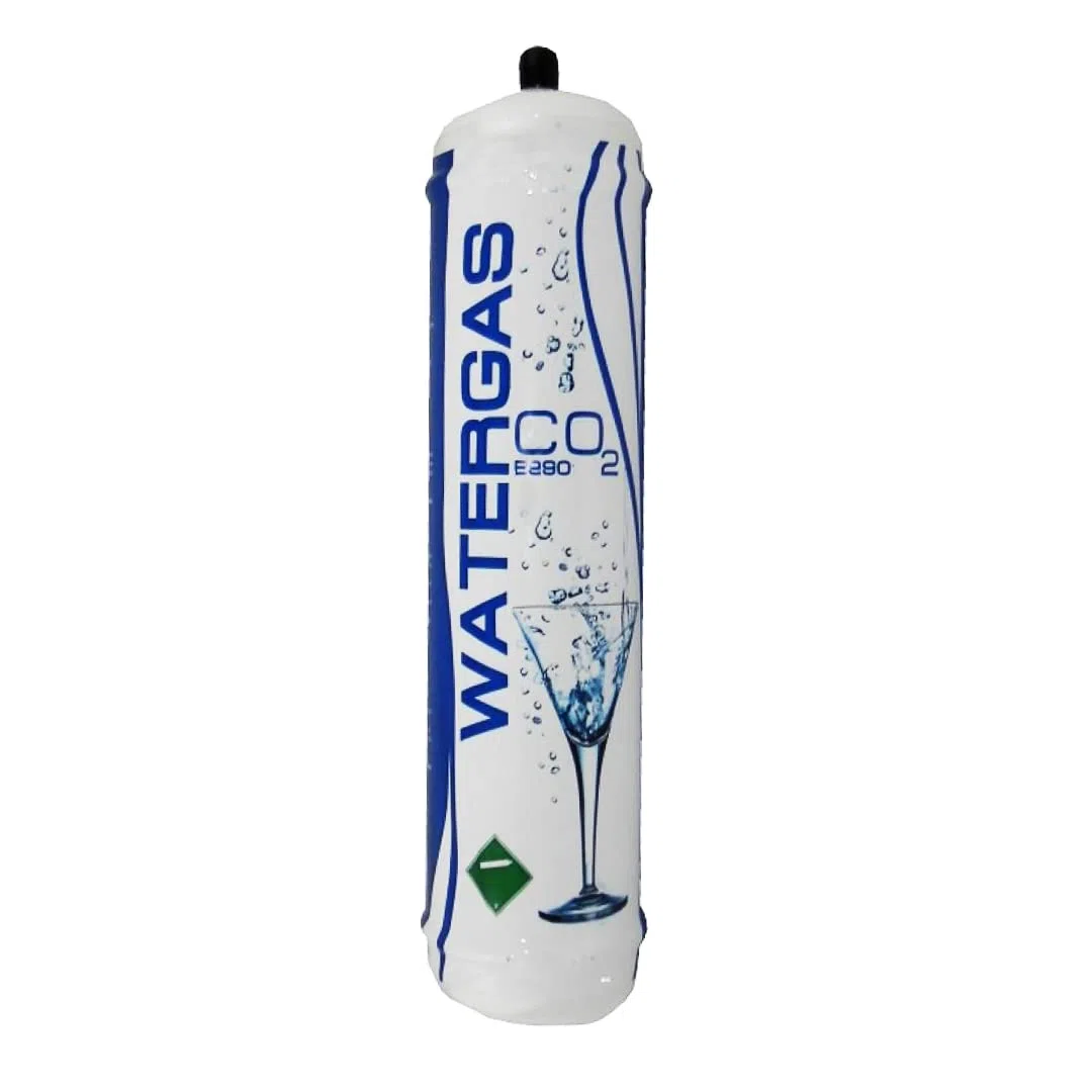 CO2 BOMBOLA CO2 E290 600gr PER USO ALIMENTARE GASATORE ACQUA MONOUSO ATTACCO M11x1 PER EROGATORI ACQUA FRIZZANTE