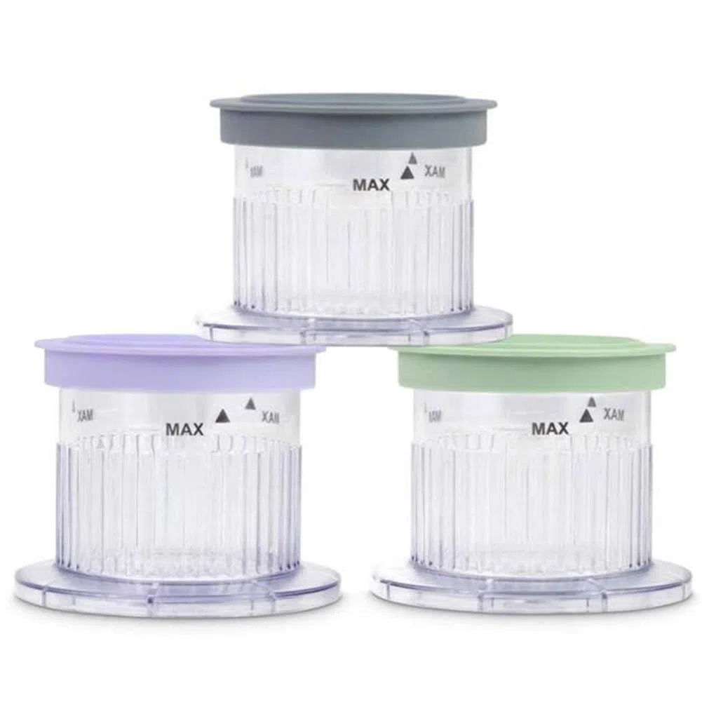 Bicchieri da dessert, 3 pezzi di ricambio per macchina del gelato, contenitore per gelato, contenitore per panna