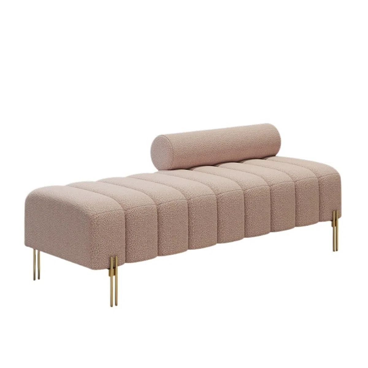 Panca imbottita Panca Divano for Soggiorno Camera da letto Cabina Armadio Comodino(Grande)